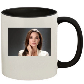 Angelina Jolie 11oz Colored Inner & Handle Mug