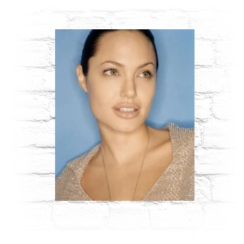 Angelina Jolie Metal Wall Art