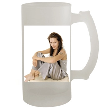 Angelina Jolie 16oz Frosted Beer Stein