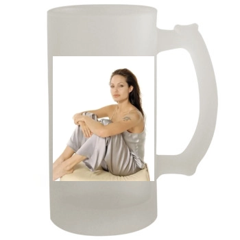 Angelina Jolie 16oz Frosted Beer Stein