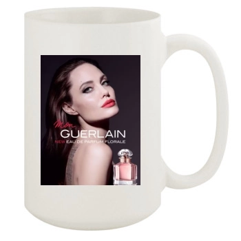 Angelina Jolie 15oz White Mug