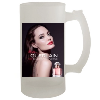 Angelina Jolie 16oz Frosted Beer Stein