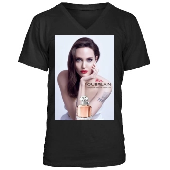 Angelina Jolie Men's V-Neck T-Shirt