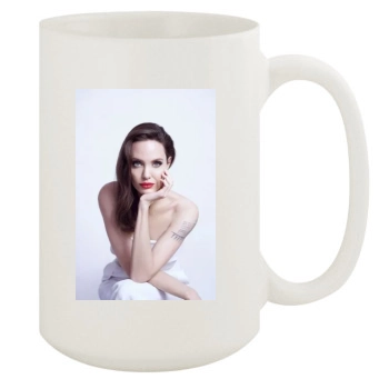 Angelina Jolie 15oz White Mug