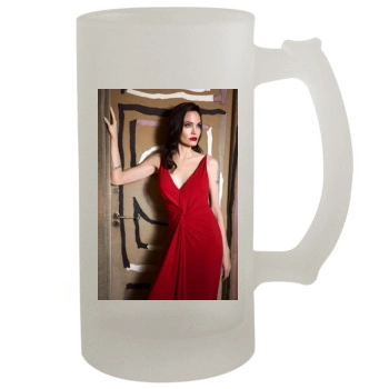 Angelina Jolie 16oz Frosted Beer Stein