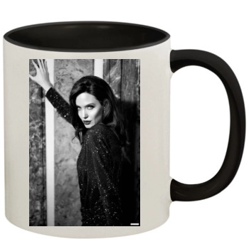 Angelina Jolie 11oz Colored Inner & Handle Mug