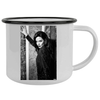 Angelina Jolie Camping Mug