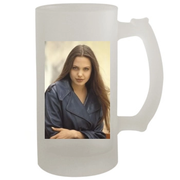 Angelina Jolie 16oz Frosted Beer Stein