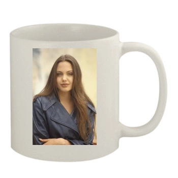 Angelina Jolie 11oz White Mug