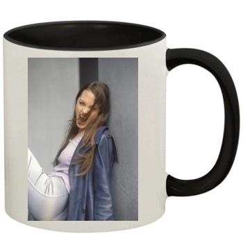 Angelina Jolie 11oz Colored Inner & Handle Mug