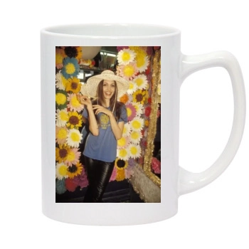 Angelina Jolie 14oz White Statesman Mug