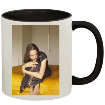 Angelina Jolie 11oz Colored Inner & Handle Mug