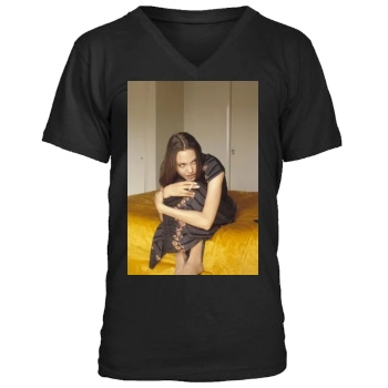 Angelina Jolie Men's V-Neck T-Shirt