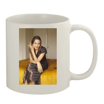 Angelina Jolie 11oz White Mug