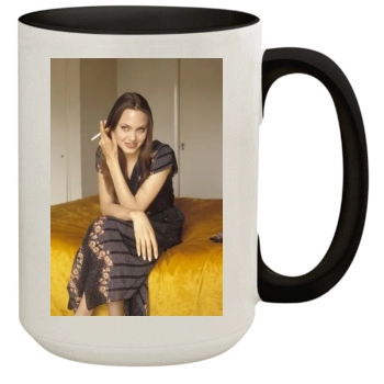 Angelina Jolie 15oz Colored Inner & Handle Mug