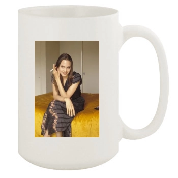 Angelina Jolie 15oz White Mug