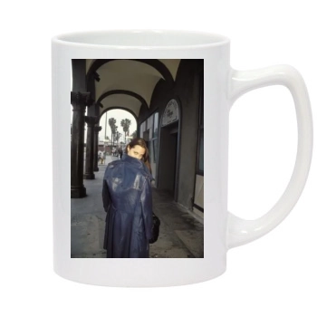 Angelina Jolie 14oz White Statesman Mug