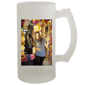 Angelina Jolie 16oz Frosted Beer Stein