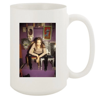 Angelina Jolie 15oz White Mug