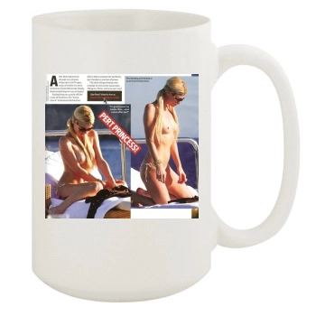 Paris Hilton 15oz White Mug