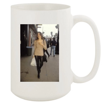 Angelina Jolie 15oz White Mug