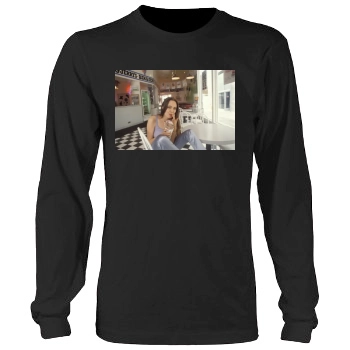 Angelina Jolie Men's Heavy Long Sleeve TShirt