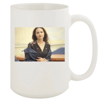 Angelina Jolie 15oz White Mug