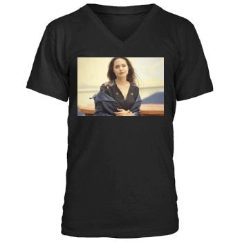 Angelina Jolie Men's V-Neck T-Shirt