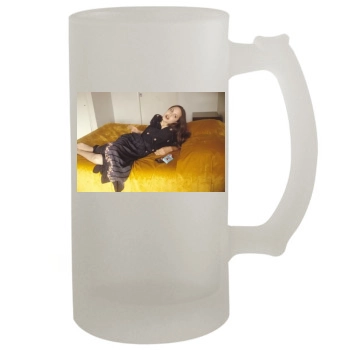 Angelina Jolie 16oz Frosted Beer Stein