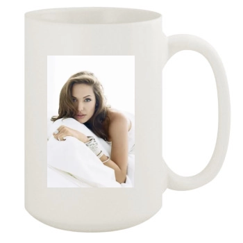 Angelina Jolie 15oz White Mug