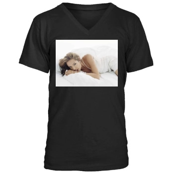 Angelina Jolie Men's V-Neck T-Shirt