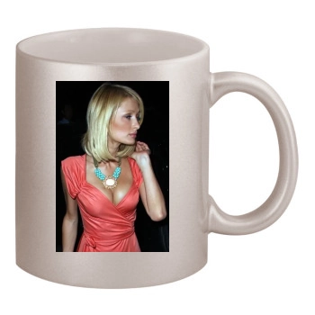 Paris Hilton 11oz Metallic Silver Mug