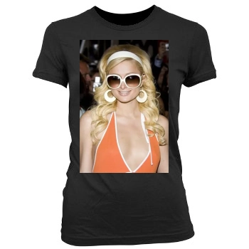 Paris Hilton Women's Junior Cut Crewneck T-Shirt