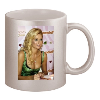 Paris Hilton 11oz Metallic Silver Mug