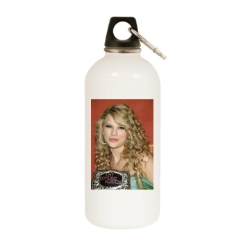 Taylor Swift White Water Bottle With Carabiner