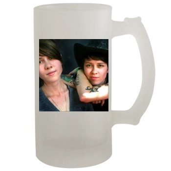 Tegan and Sara 16oz Frosted Beer Stein
