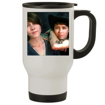 Tegan and Sara Stainless Steel Travel Mug