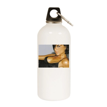 Victoria Beckham White Water Bottle With Carabiner