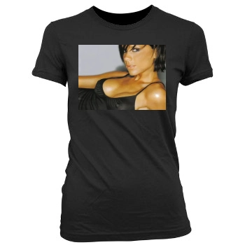 Victoria Beckham Women's Junior Cut Crewneck T-Shirt