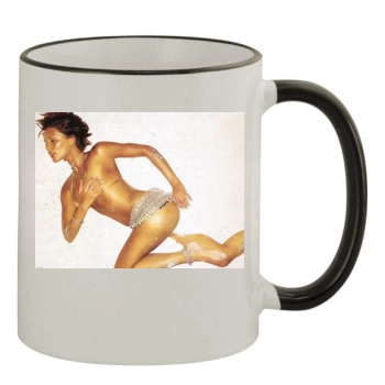 Victoria Beckham 11oz Colored Rim & Handle Mug