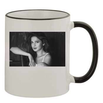 Jennifer Winget 11oz Colored Rim & Handle Mug