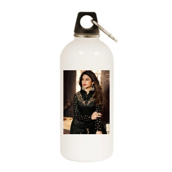 Jennifer Winget White Water Bottle With Carabiner