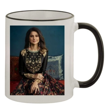 Jennifer Winget 11oz Colored Rim & Handle Mug