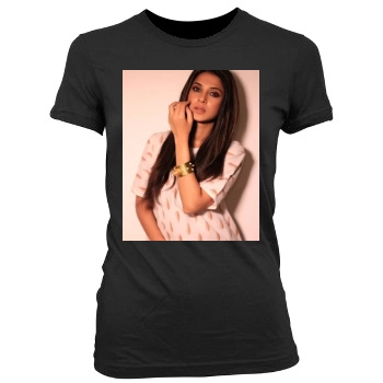 Jennifer Winget Women's Junior Cut Crewneck T-Shirt