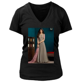 Jennifer Winget Women's Deep V-Neck TShirt