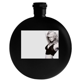 Billie Piper Round Flask