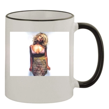 Billie Piper 11oz Colored Rim & Handle Mug