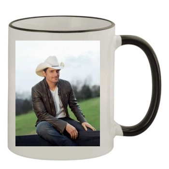 Brad Paisley 11oz Colored Rim & Handle Mug