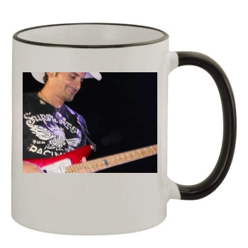 Brad Paisley 11oz Colored Rim & Handle Mug