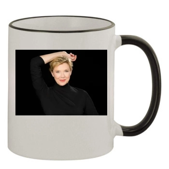 Annette Bening 11oz Colored Rim & Handle Mug